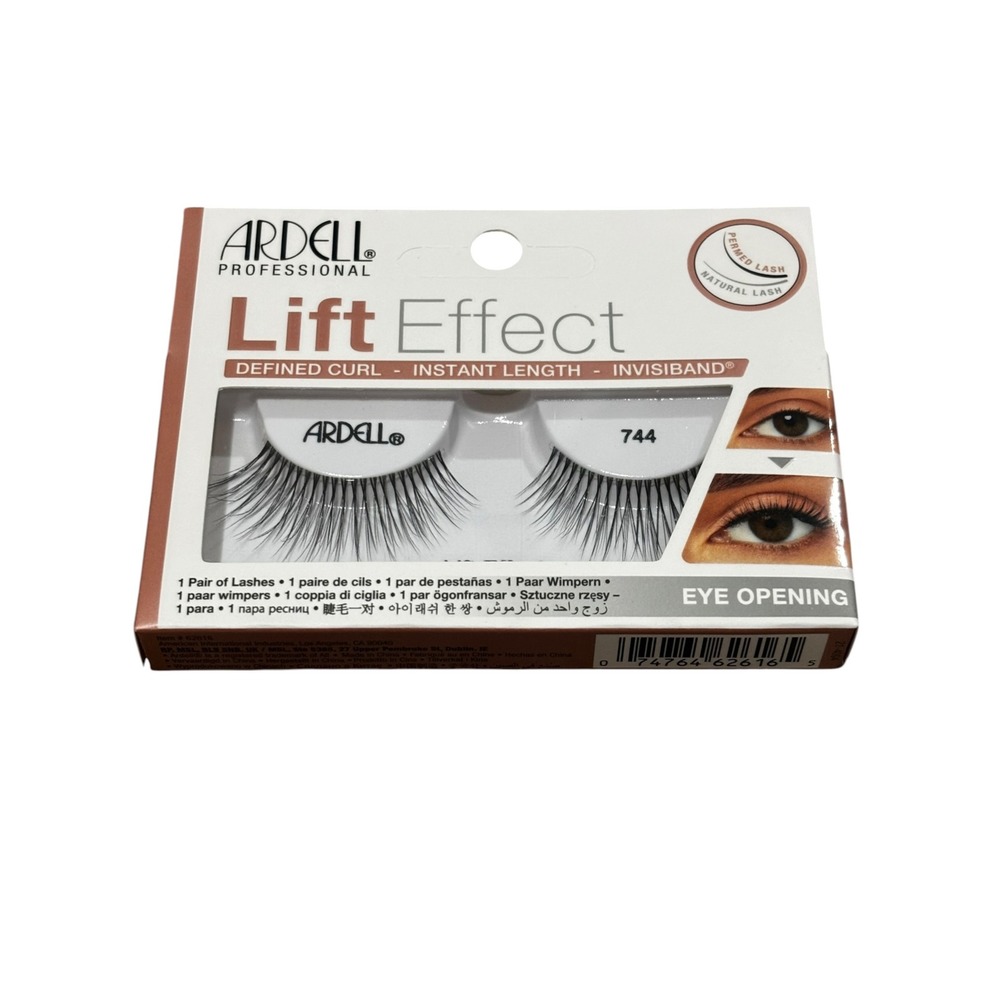 Ardell‎ Prof. Lift Effect 744 False Eyelashes Defined Curl Invisiband Black